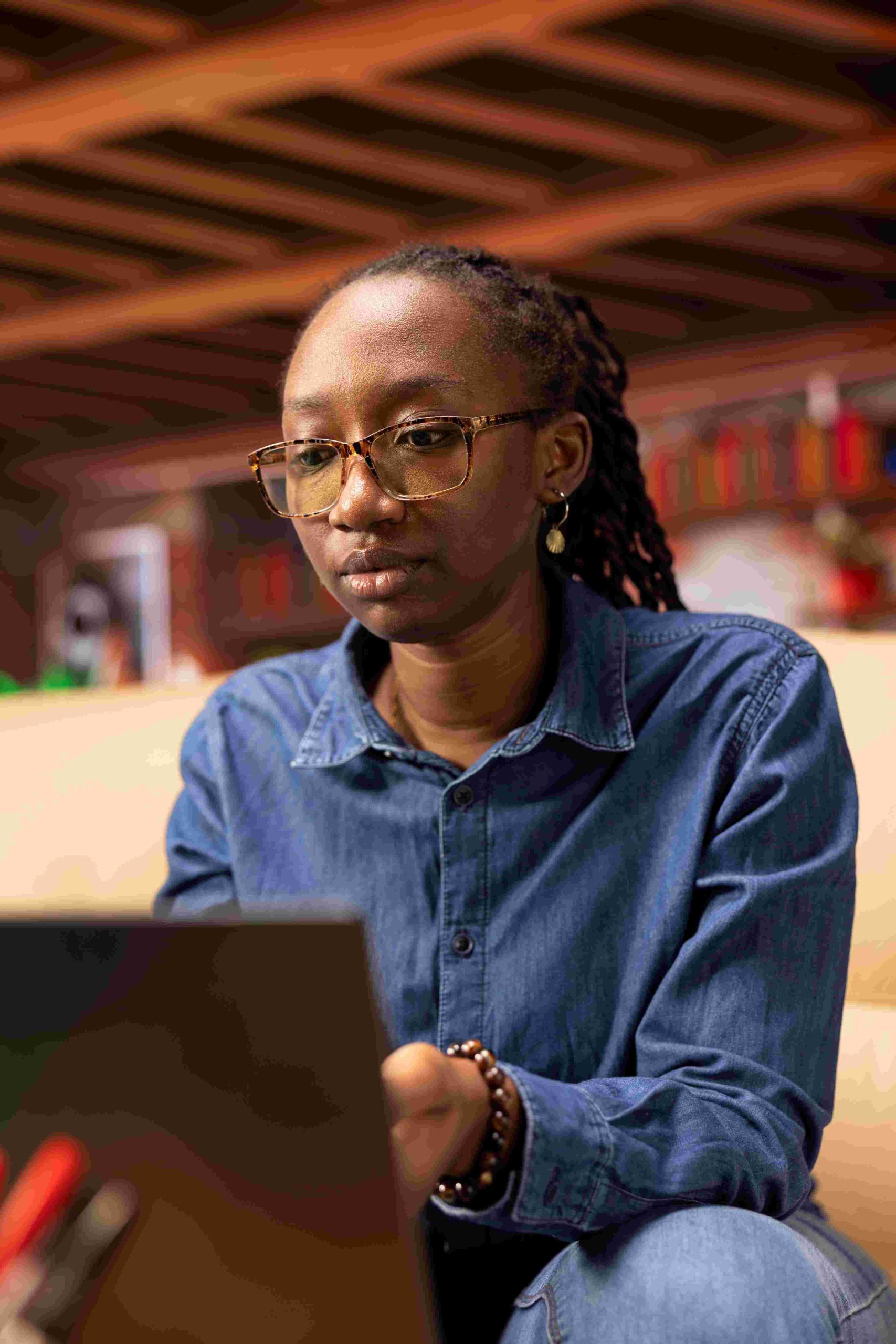 confident-woman-smiling-waving-web-conference-her-home